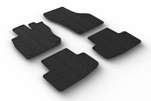 Designer rubber floor mats - designer,