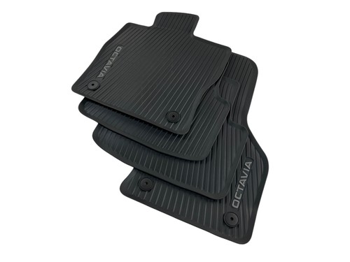 Original skoda rubber mats - skoda,