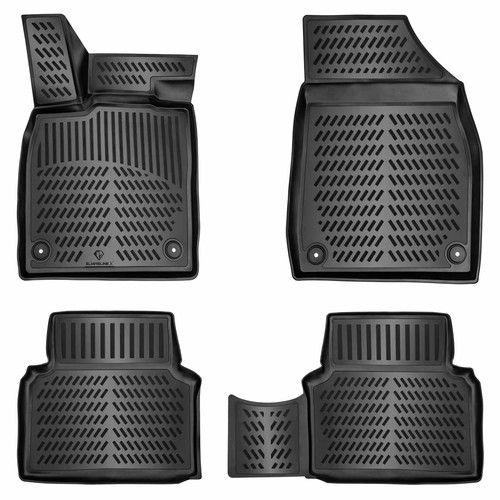 Elmasline rubber mats set - 3d,