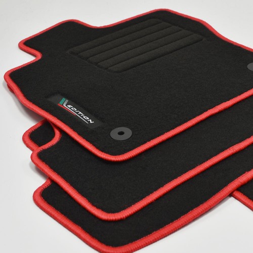 Velour logo floor mats - mp,